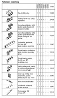 HAWA 19532 Variofold 80/H set for first double wing