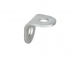 STRONG Angled bracket 15x15mm white zinc