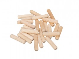 Connecting pin wooden calibrated birch 8x35mm (7.9x35mm) (8650pcs)