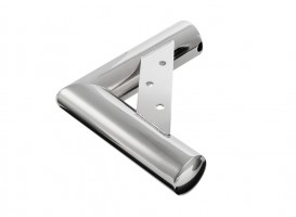 STRONG Corner furniture leg NN24 50/225x225 mm polished chrome