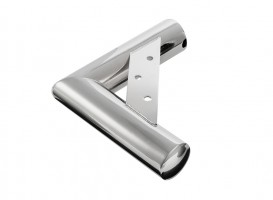 STRONG Corner furniture leg NN24 35/155x155 mm glossy chrome