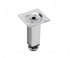 StrongLegs furniture leg FS015, 150Rmm, shiny chrome