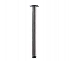 Table leg ENTRY 710/60 mm, brushed steel