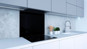 Stove screen 900x700 black