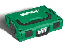 SPAX kufřík L-BOXX s TXS vruty 16 rozměrů + 6 bitů + nástavec