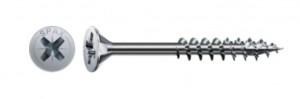 SPAX screw 3,5x35/23 countersunk head PZ, W, 4C MH, partial thread