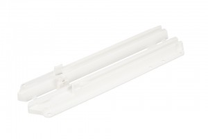 StrongWire Plastic slide Flex for 18mm cabinet white