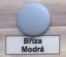 Cross screw cover birch blue