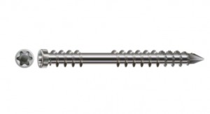 SPAX screw 5x40 cylindrical TXS, A2, C, silver
