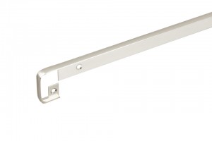 Connecting bar extending to worktop 38 stainless steel L/P