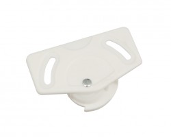 STRONG plastic door fittings bottom guide white