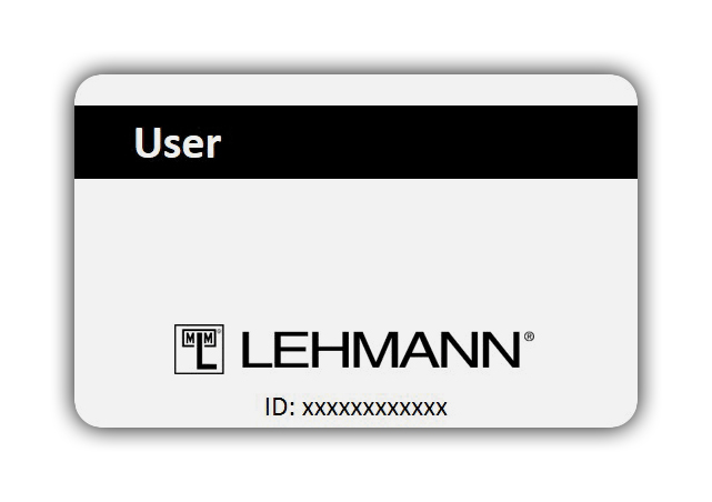 Cache avant pour serrure électronique à badge Mifare - porte métallique  LEHMANN