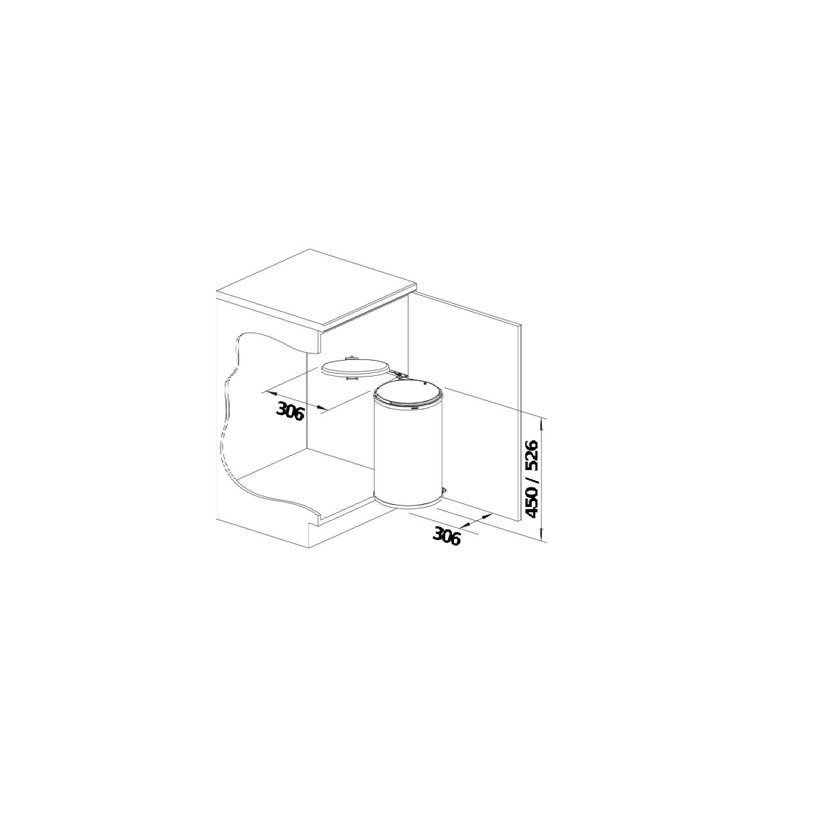 BLANCO 526377 Sorter SINGOLO XL | Démos trade a.s.