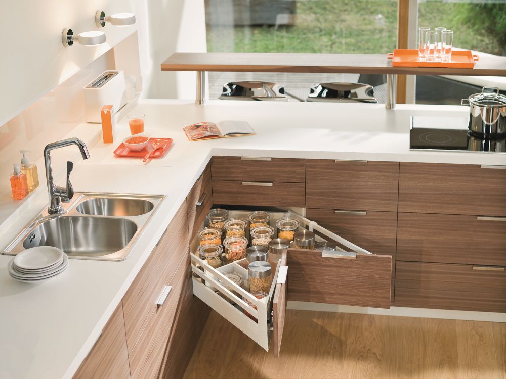 Blum corner clearance