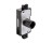 LEHMANN Three-way lock 750 right-left black