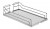 KES 260149 Dispensa basket ARENA classic 400mm white bottom/railing chrome