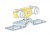 TERNO upper trolley art. 1189 40kg/1 wing