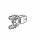 Hettich 9255836 Avantech You Front Bracket 101, Dowel
