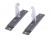 KES 232218 Dispensa front holder 450 mm anthracite