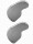 VIBO Fly Moon Galaxy shelf 450mm dark gray left
