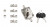 SISO 7080 wheelbase lock (2556)