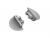 StrongLumio end caps for profile Groove 10 gen2, round, grey, (pair)