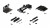 HAWA 30998 Concepta III 25/35 Push, slide-in set, left
