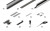 HAWA 30997 Concepta III 35 basic set, right, height 1900 - 2700 mm