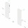 BLUM ZIF.76D0 front clamps Antaro D white L+R (2024)