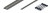 HAWA 31520 Folding Concepta III 25, upright set, door 1900 - 2700 mm, alum.anod.