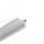 StrongLumio profile LED Corner 10, silver anodised, 2000 mm