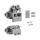 HETTICH 9339386 WingLine L new max 12 kg,grey,left,w/o.self close feat,w.bot.gui