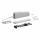 HETTICH 9339520 WingLine L new Push to move and Pull to move set, heavy, grey