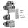 HETTICH 9339357 WingLine L new max 25 kg, grey, left, w/o. self closing feature
