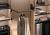 KES Conero folding clothes rail, LW 445-628mm, 12kg, black