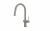 StrongSinks S3 Sink mixer tap Neris with pull-out sprayer, beige+ss satin