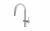 StrongSinks S5 Sink mixer tap Neris with pull-out sprayer, stainless steel