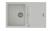 StrongSinks S3 Sink granite Vardar 780, 780x500 mm, with drain and tray, white