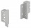 HETTICH 9121827 Arcitech back clip 94 L silver