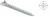StrongFix Screw TX 3.5x16 countersunk head zinc white T15