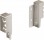 HETTICH 9132252 Arcitech back clamp 94 L champagne