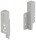 HETTICH 9121835 Arcitech back clip 126 L silver