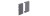 HETTICH 9104107 Atira inner drawer front attachment 70 silver